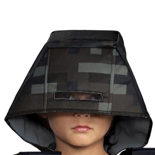 DISGUISE DISFRAZ DE MINECRAFT DE ESQUELETO WITHER DISFRAZ OFICIAL DE MINECRAFT CON OVEROL - 3