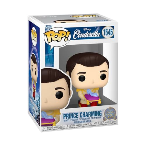 FUNKO POP DISNEY 75 ANIVERSARIO DE CENICIENTA PRINCIPE ENCANTADOR FIGURA DE VINILO COLECCIONABLE - 1