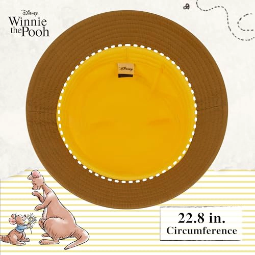 DISNEY WINNIE THE POOH SOMBRERO DE PESCADOR SOMBRERO DE VIAJE PLEGABLE CON OREJAS DE OSO 3D - 5