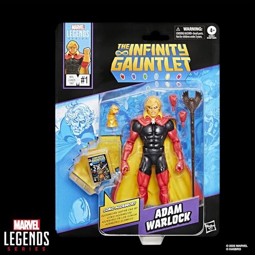 SERIE MARVEL LEGENDS ADAM WARLOCK FIGURA DE ACCION COLECCIONABLE DE 6 PULGADAS A ESCALA DE 152 CM - 2