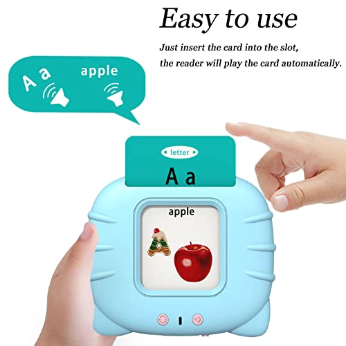 STARTCAN TARJETAS PARLANTES PARA NIÑOS PEQUEÑOS DE TERAPIA DEL HABLA Y AUTISMO ABC 123 PALABRAS - 2
