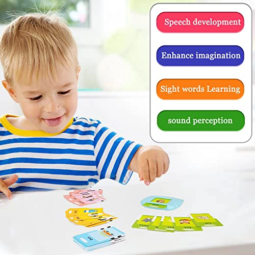 STARTCAN TARJETAS PARLANTES PARA NIÑOS PEQUEÑOS DE TERAPIA DEL HABLA Y AUTISMO ABC 123 PALABRAS - 6