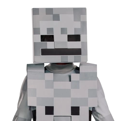 DISFRAZ DE ESQUELETO CLASICO DE MINECRAFT PARA NIÑOS TRAJE DE COSPLAY DE MINECRAFT PARA NIÑOS - 3