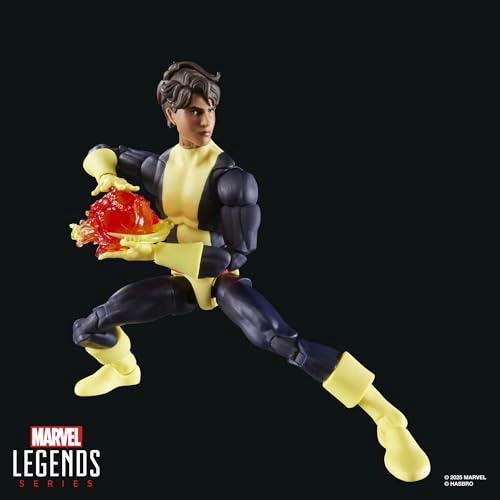MARVEL LEGENDS SERIES MARVELS SUNSPOT XMEN 97 FIGURA DE ACCION COLECCIONABLE DE 6 PULGADAS JUGUETE - 5