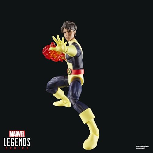 MARVEL LEGENDS SERIES MARVELS SUNSPOT XMEN 97 FIGURA DE ACCION COLECCIONABLE DE 6 PULGADAS JUGUETE - 6