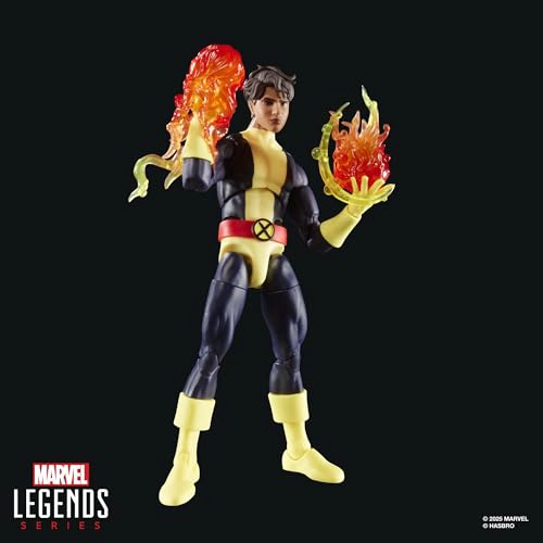 MARVEL LEGENDS SERIES MARVELS SUNSPOT XMEN 97 FIGURA DE ACCION COLECCIONABLE DE 6 PULGADAS JUGUETE - 7