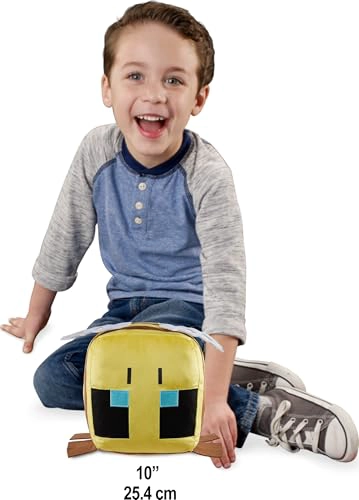 MATTEL MINECRAFT CUUTOPIA BEE MUÑECO DE ALMOHADA REDONDEADO SUAVE DE 10 PULGADAS JUGUETE - 2