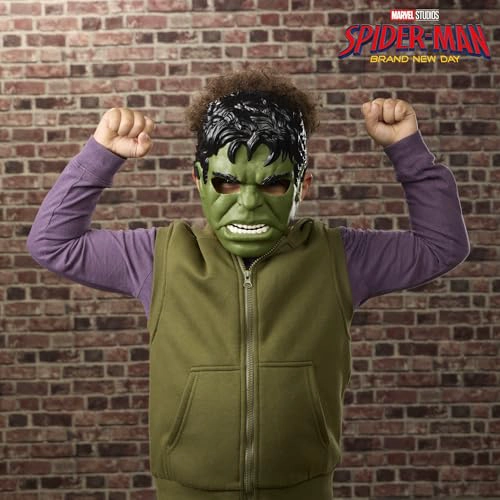 MARVEL STUDIOS SPIDERMAN MASCARA DE DISFRAZ DE HULK PARA JUEGOS DE ROL JUGUETES DE SUPERHE ROES - 5