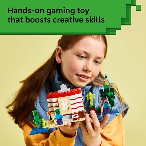 LEGO MINECRAFT LA CASA DE LA JUNGLA TNT PARA NIÑOS JUGUETE COLECCIONABLE DE MINECRAFT JUEGO - 4