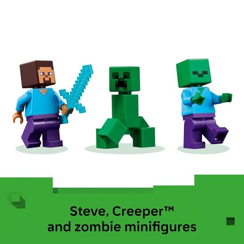 LEGO MINECRAFT LA CASA DE LA JUNGLA TNT PARA NIÑOS JUGUETE COLECCIONABLE DE MINECRAFT JUEGO - 5