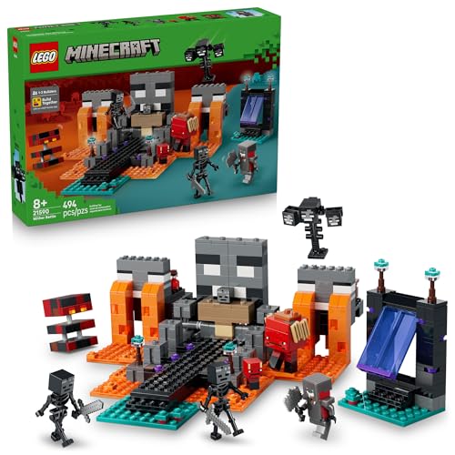 LEGO MINECRAFT BATALLA CON WITHER JUEGO DE CONSTRUCCION Y JUGUETES DE JUEGO DE ROL PARA NIÑOS - 1