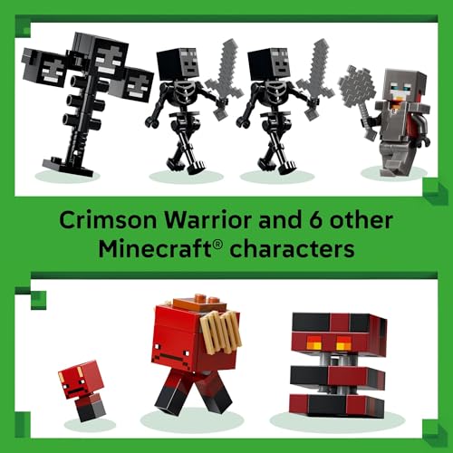LEGO MINECRAFT BATALLA CON WITHER JUEGO DE CONSTRUCCION Y JUGUETES DE JUEGO DE ROL PARA NIÑOS - 5