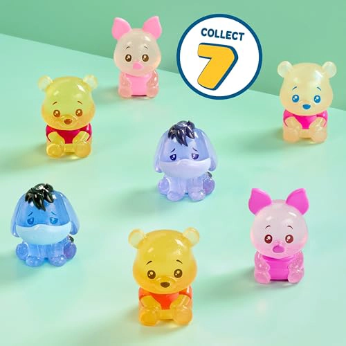DISNEY WINNIE THE POOH BEARY FIGURAS DE JALEA LINDAS 3 UNIDADES POR JUST PLAY DULCE Y BRILLANTE - 2