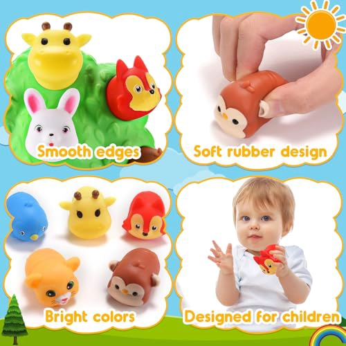REGALOS PARA NIÑOS DE 1 A 5 AÑOS JUGUETES PARA NIÑOS PEQUEÑOS JUGUETE EDUCATIVO DE ANIMALES - 3