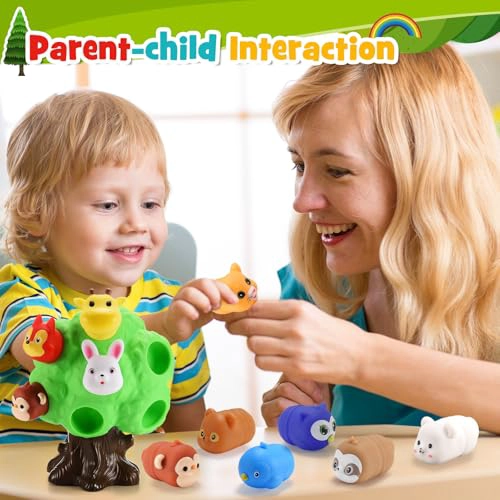 REGALOS PARA NIÑOS DE 1 A 5 AÑOS JUGUETES PARA NIÑOS PEQUEÑOS JUGUETE EDUCATIVO DE ANIMALES - 4