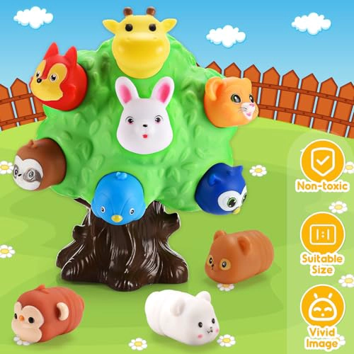 REGALOS PARA NIÑOS DE 1 A 5 AÑOS JUGUETES PARA NIÑOS PEQUEÑOS JUGUETE EDUCATIVO DE ANIMALES - 6