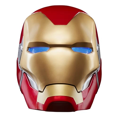 MARVEL LEGENDS SERIE IRON MAN CASCO ELECTRONICO PREMIUM CON EFECTOS DE LUZ JUGUETE COLECCIONABLE - 1