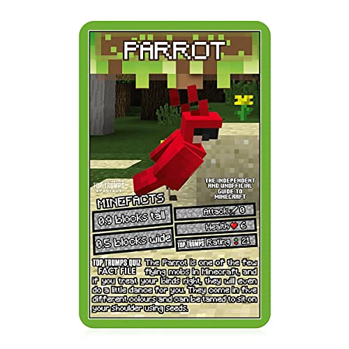TOP TRUMPS JUEGO DE CARTAS THE INDEPENDENT UNOFFICIAL GUIDE TO MINECRAFT JUEGOS DE APRENDIZAJE - 4