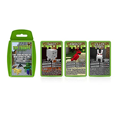 TOP TRUMPS JUEGO DE CARTAS THE INDEPENDENT UNOFFICIAL GUIDE TO MINECRAFT JUEGOS DE APRENDIZAJE - 6