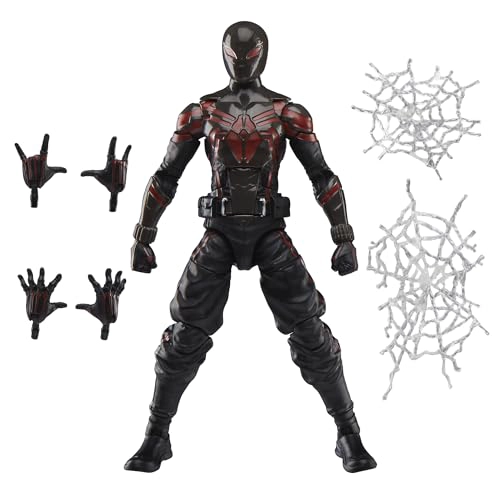 MARVEL LEGENDS SERIES GAMERVERSE MILES MORALES TRAJE DE BROOKLYN 2099 FIGURA DE ACCION - 1