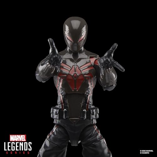 MARVEL LEGENDS SERIES GAMERVERSE MILES MORALES TRAJE DE BROOKLYN 2099 FIGURA DE ACCION - 3