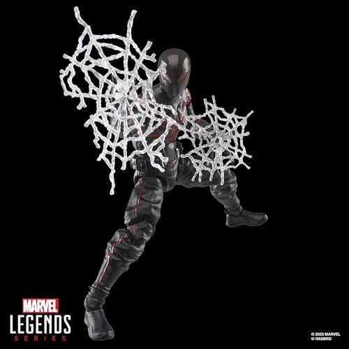 MARVEL LEGENDS SERIES GAMERVERSE MILES MORALES TRAJE DE BROOKLYN 2099 FIGURA DE ACCION - 4