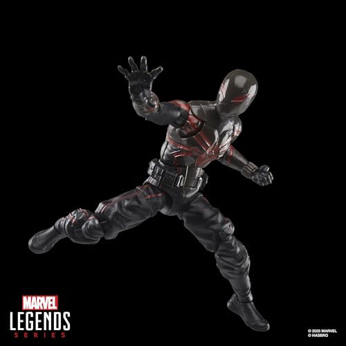 MARVEL LEGENDS SERIES GAMERVERSE MILES MORALES TRAJE DE BROOKLYN 2099 FIGURA DE ACCION - 6