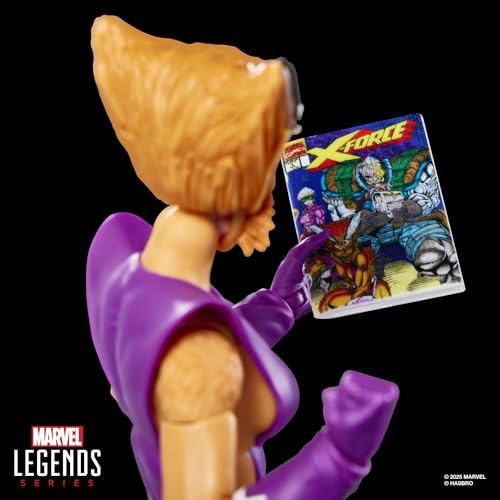 SERIE MARVEL LEGENDS FERAL XFORCE 1 1991 Y XMEN COMICS FIGURA DE ACCION COLECCIONABLE A ESCALA DE 6 - 3
