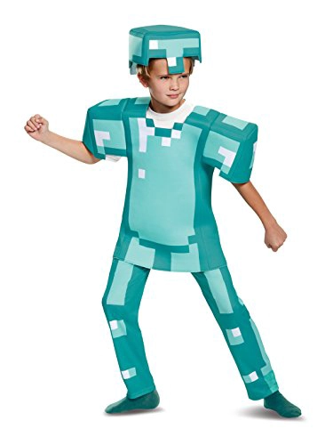 DISFRAZ DE HALLOWEEN DE MINECRAFT ARMOR DELUXE PARA NIÑOS - 1