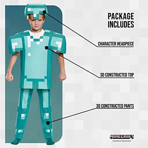 DISFRAZ DE HALLOWEEN DE MINECRAFT ARMOR DELUXE PARA NIÑOS - 3