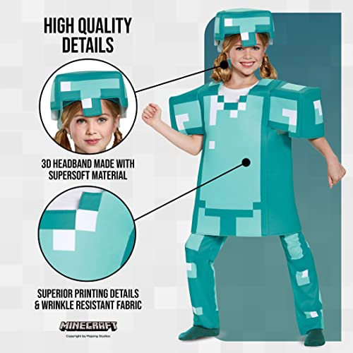 DISFRAZ DE HALLOWEEN DE MINECRAFT ARMOR DELUXE PARA NIÑOS - 4