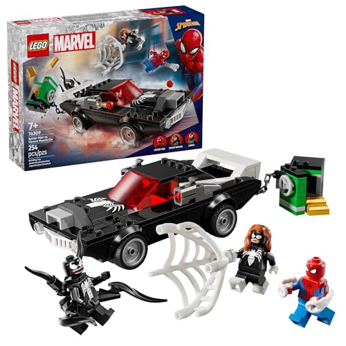 LEGO MARVEL SPIDERMAN VS VENOM MUSCLE CAR TOY JUEGO DE CONSTRUCCION PARA NIÑOS NIÑOS Y NIÑAS - 1