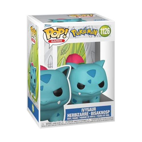 FUNKO POP GAMES POKE MON IVYSAUR FIGURA DE VINILO COLECCIONABLE IDEA DE REGALO MERCANCIA OFICIAL - 1