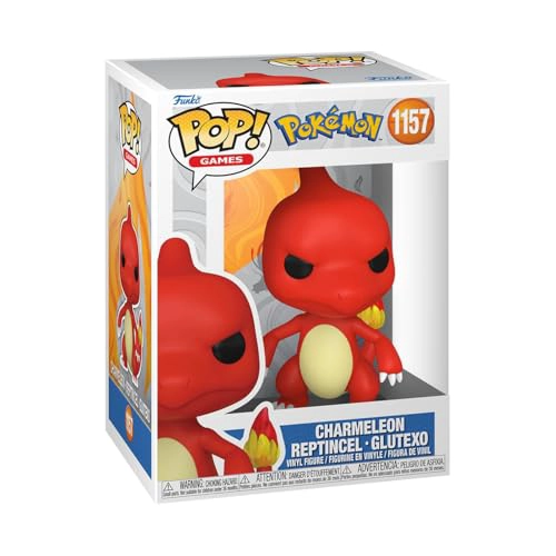 FUNKO POP GAMES POKEMON CHARMELEON FIGURA DE VINILO COLECCIONABLE IDEA DE REGALO PRODUCTO OFICIAL - 1