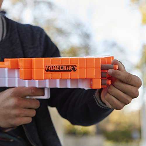 NERF BALLESTA DE MINECRAFT PILLAGER BALLESTA DE DARDOS INCLUYE 3 DARDOS DE E LITE ACCION DE BALLESTA - 3
