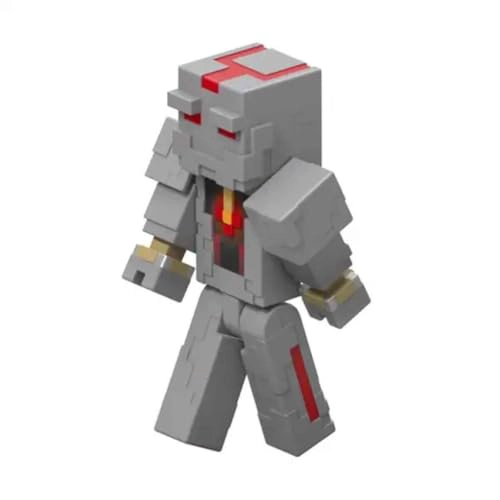 MATTEL MINECRAFT REDSTONE CHARGED SERIES FIGURA DE ACCION Y ACCESORIOS JUEGO DE LANZADOR DE FUEGOS - 4