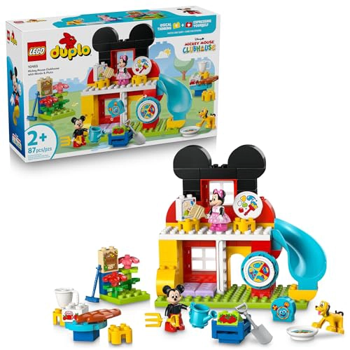 LEGO DUPLO DISNEY MICKEY MOUSE CLUBHOUSE CON MINNIE Y PLUTO JUGUETE DE CONSTRUCCION JUGUETE - 1