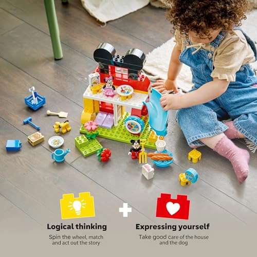 LEGO DUPLO DISNEY MICKEY MOUSE CLUBHOUSE CON MINNIE Y PLUTO JUGUETE DE CONSTRUCCION JUGUETE - 3