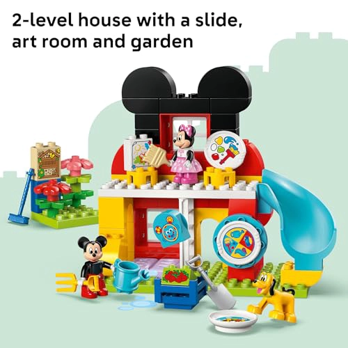 LEGO DUPLO DISNEY MICKEY MOUSE CLUBHOUSE CON MINNIE Y PLUTO JUGUETE DE CONSTRUCCION JUGUETE - 4