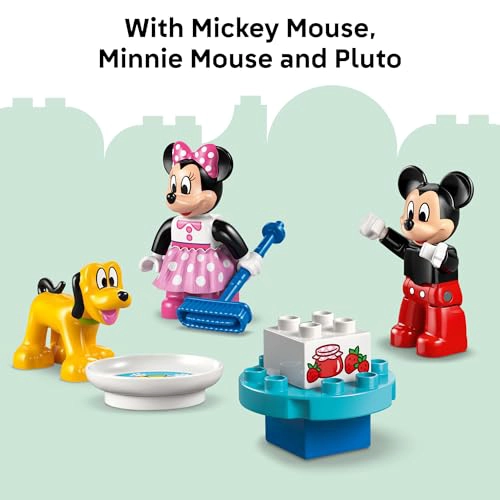 LEGO DUPLO DISNEY MICKEY MOUSE CLUBHOUSE CON MINNIE Y PLUTO JUGUETE DE CONSTRUCCION JUGUETE - 6