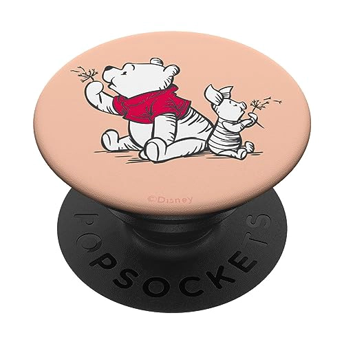DISNEY WINNIE THE POOH AND PIGLET POPSOCKETS POPSOCKETS ESTANDAR DE DIENTE DE LEON ROSA - 1