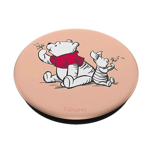 DISNEY WINNIE THE POOH AND PIGLET POPSOCKETS POPSOCKETS ESTANDAR DE DIENTE DE LEON ROSA - 2