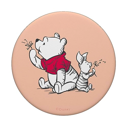 DISNEY WINNIE THE POOH AND PIGLET POPSOCKETS POPSOCKETS ESTANDAR DE DIENTE DE LEON ROSA - 3