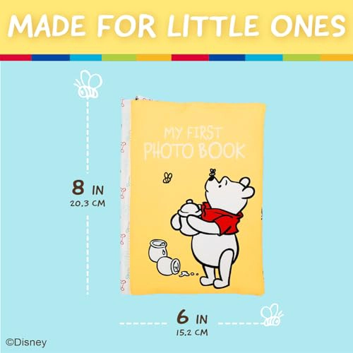 DISNEY WINNIE THE POOH ALBUM DE FOTOS CON PAGINAS SUAVES Y SONIDOS ARRUGADOS PARA BEBE S Y NIÑOS - 5