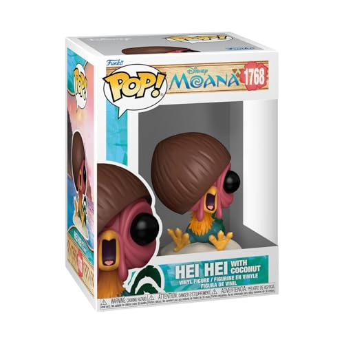 FUNKO POP DISNEY MOANA HEI HEI CON COCO FIGURA DE VINILO COLECCIONABLE IDEA DE REGALO PRODUCTO - 1