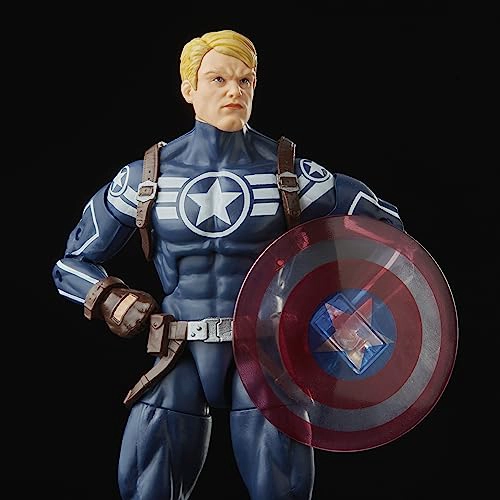 SERIE MARVEL LEGENDS DE MARVEL COMICS COMANDANTE ROGERS FIGURAS DE ACCION COLECCIONABLES DE 6 - 4