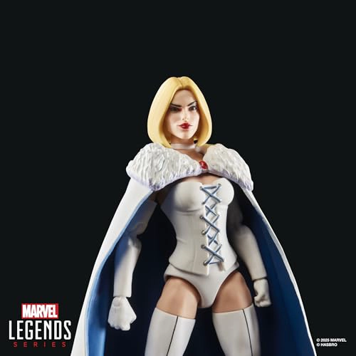 MARVEL LEGENDS SERIES EMMA FROST XMEN 97 FIGURA DE ACCION COLECCIONABLE DE 6 PULGADAS - 3