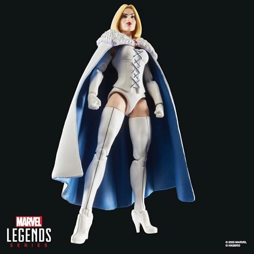 MARVEL LEGENDS SERIES EMMA FROST XMEN 97 FIGURA DE ACCION COLECCIONABLE DE 6 PULGADAS - 5