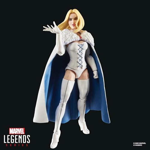 MARVEL LEGENDS SERIES EMMA FROST XMEN 97 FIGURA DE ACCION COLECCIONABLE DE 6 PULGADAS - 6