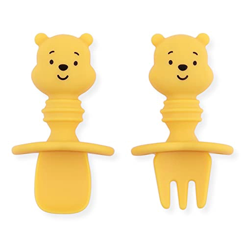 BUMKINS JUEGO DE UTENSILIOS PARA BEBE S DE DISNEY CUCHARONES DE SILICONA PARA SUMERSION - 1